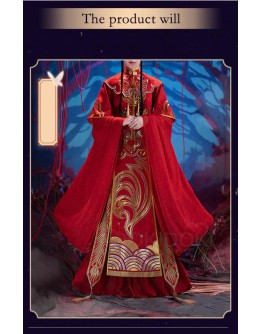 Animation Heaven Official's Blessing RPG Xie Lian Bride Wedding Clothing Tian Guan Ci Fu Clothing XieLian RPG