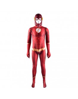 The Flash Season 4 Barry Allen Clothing RPG Zentai Jumpsuit Spandex Lycra Bodysuit Halloween Clothing The Flashbarry Allen Cos