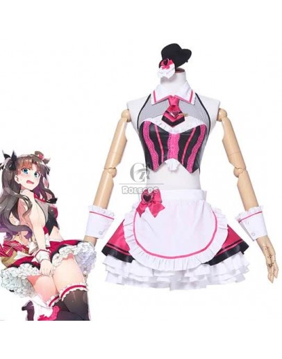 Fate Grand Order Tohsaka Rin Street Choco-Maid RPG Clothings