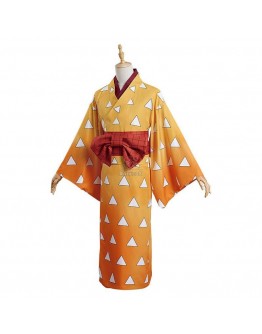 Demon Slayer Entertainment District Arc Zenitsu Agatsuma kimono RPG Clothing